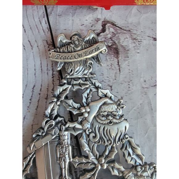 Vintage May Department Store 1994 Home for the Holidays Christmas Tree Trivet - Picture 6 of 8